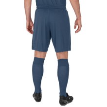 JAKO Sports Pants World (Polyester Interlock, without inner slip) short steel blue Men