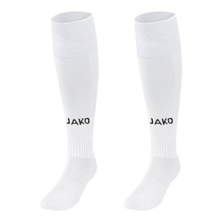 JAKO Stutzenstrumpf Glasgow 2.0 weiss - 1 Paar
