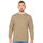 JAKO Langarmshirt Sweat Organic (Freizeit, Bio-Baumwolle) sandbraun Herren