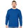 JAKO Langarmshirt Sweat Organic (Freizeit, Bio-Baumwolle) royalblau Herren