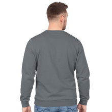JAKO Langarmshirt Sweat Organic (Freizeit, Bio-Baumwolle) dunkelgrau Herren