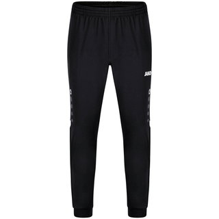 JAKO Trainingshose (Polyesterhose) Challenge (100% Polyester) lang schwarz/weiss Jungen