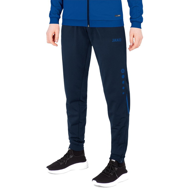 JAKO Trainingshose (Polyesterhose) Challenge (100% Polyester) lang dunkelblau/royal Damen