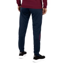 JAKO Trainingshose (Polyesterhose) Challenge (100% Polyester) lang dunkelblau/rot Damen