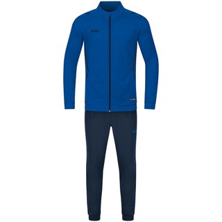JAKO Training Suit Polyester Challenge (Jacket and Trousers) royal/dark blue Boys