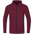 JAKO Trainingsjacke Challenge mit Kapuze bordeauxrot Jungen