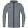 JAKO Training Jacket Challenge with Hood in Stone Grey/Black Boys