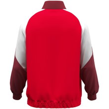 JAKO Training Jacket (Web Jacket) Dynamic - Stretch Micro Twill - red/white/dark red Men's