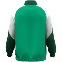 JAKO Training Jacket (Web Jacket) Dynamic - Stretch Micro Twill - green/white/dark green Men's