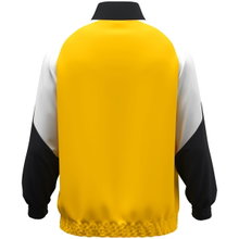 JAKO Training Jacket (Web Jacket) Dynamic - Stretch Micro Twill - Yellow/White/Black Men's