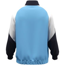 JAKO Training Jacket (Web Jacket) Dynamic - Stretch Micro Twill - Sky Blue/White/Navy Blue Men's
