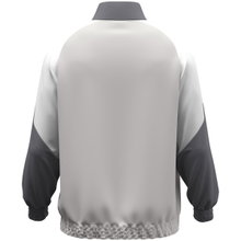 JAKO Training Jacket (Web Jacket) Dynamic - Stretch Micro Twill - Light Grey/White/Grey Men's