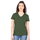 JAKO Freizeit-Shirt Organic (Bio-Baumwolle) olivegrün Damen