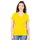 JAKO Freizeit-Shirt Organic (Bio-Baumwolle) gelb Damen