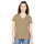 JAKO Freizeit-Shirt Organic (Bio-Baumwolle) sandbraun Damen