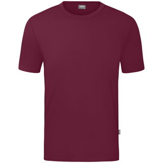 JAKO Freizeit Tshirt Organic (Bio-Baumwolle) weinrot Jungen