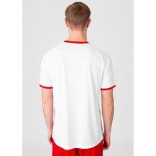 JAKO Sport-Tshirt Trikot Primera Kurzarm (schlichtes Design, Polyester-Interlock) weiss/rot Herren