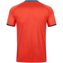 JAKO Sport T-shirt Jersey Primera Short Sleeve (simple design, Polyester Interlock) orange/navy Kids