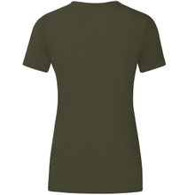 JAKO Leisure Shirt Promo (Organic Cotton) khaki/neon green Women