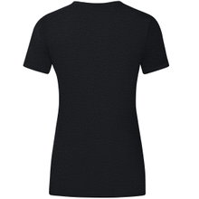 JAKO Leisure Shirt Promo (Organic Cotton) Black Melange/Yellow Women