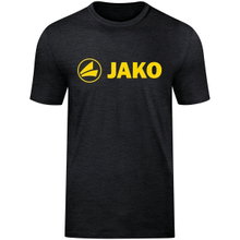 JAKO Leisure T-shirt Promo (Organic Cotton) black mottled/yellow Boys