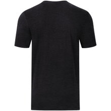 JAKO Leisure T-shirt Promo (Organic Cotton) Black Melange/Orange Boys