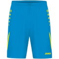 JAKO Sporthose Short Challenge (Polyester-Interlock, ohne Innenslip) kurz hellblau Jungen
