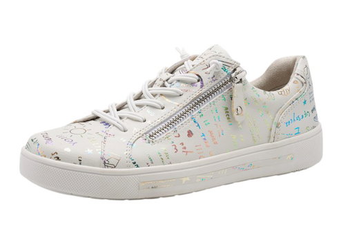 Jana Sneaker 23660-42 weiss/bunt Damen
