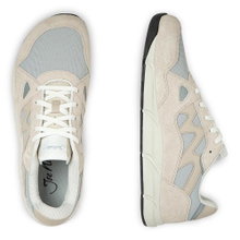 Joe Nimble Sneaker Addict (Zero Drop, breite Zehenbox) grau/braun Damen