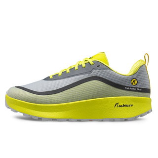 Joe Nimble Trail Running Shoes Addict Flow Trail yellow/grey men's