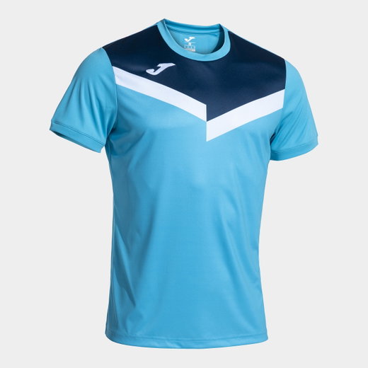 Joma Sport-Tshirt Camiseta Manga Corta Court (100% Polyester) türkis Herren