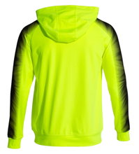 Joma Elite XI Full-Zip Hooded Jacket (Fleece Lining) Fluorescent Yellow/Black Men's