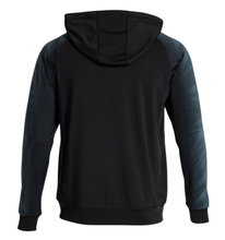 Joma Elite XI Full-Zip Hooded Jacket (Fleece Lining) black/anthracite grey Men's