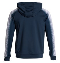 Joma Elite XI Full-Zip Hooded Jacket (Fleece Lining) navy blue/white Men's