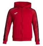Joma Elite XI Full-Zip Hooded Jacket (Fleece Lining) red Men's