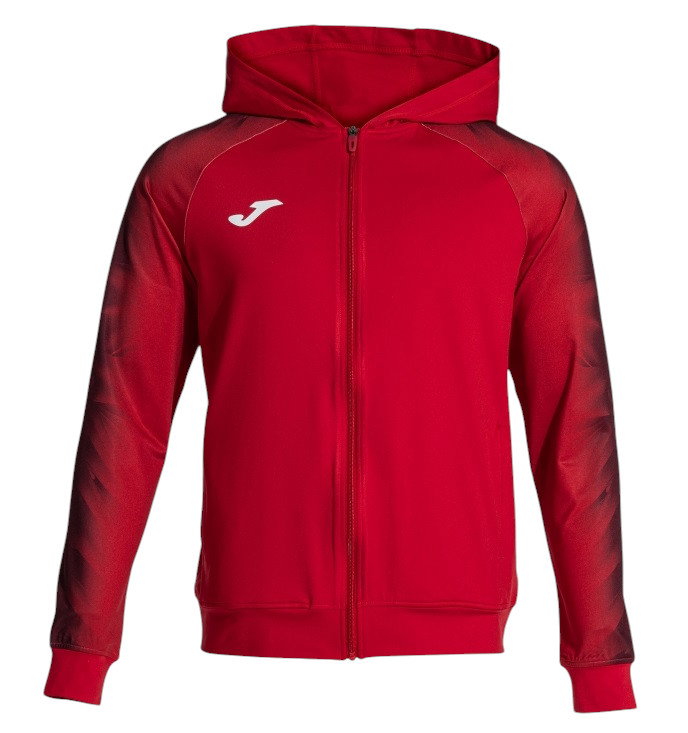 Joma Kapuzenjacke Elite XI Full-Zip (Fleece-Futter) rot Herren