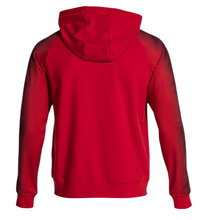 Joma Elite XI Full-Zip Hooded Jacket (Fleece Lining) red Men's