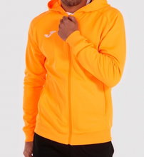 Joma Menfis Hoodie Full-Zip neon orange Men's Hooded Jacket