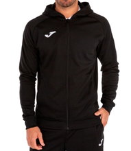 Joma Menfis Hoodie Full-Zip Black Men's Hooded Jacket