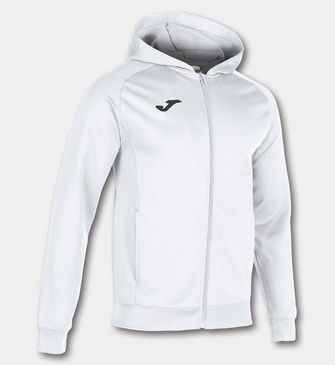 Joma Kapuzenjacke Menfis Hoodie Full-Zip weiss Herren