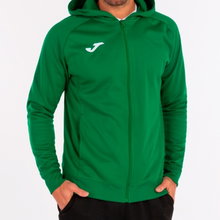 Joma Menfis Hoodie Full-Zip Green Men's Hooded Jacket