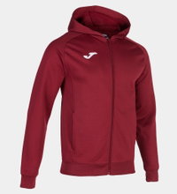 Joma Menfis Hoodie Full-Zip Hoodie in Burgundy Men