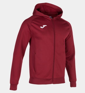 Joma Kapuzenjacke Menfis Hoodie Full-Zip weinrot Herren