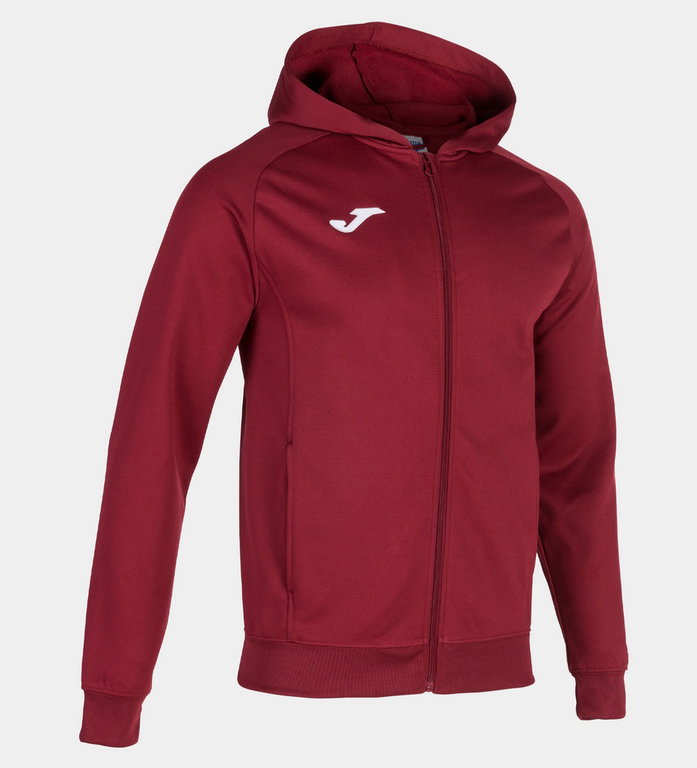Joma Kapuzenjacke Menfis Hoodie Full-Zip weinrot Herren