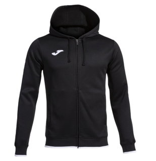 Joma Kapuzenjacke Olimpiada Full-Zip (Fleece-Futter) schwarz Herren