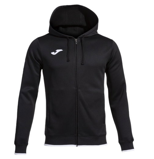 Joma Kapuzenjacke Olimpiada Full-Zip (Fleece-Futter) schwarz Herren