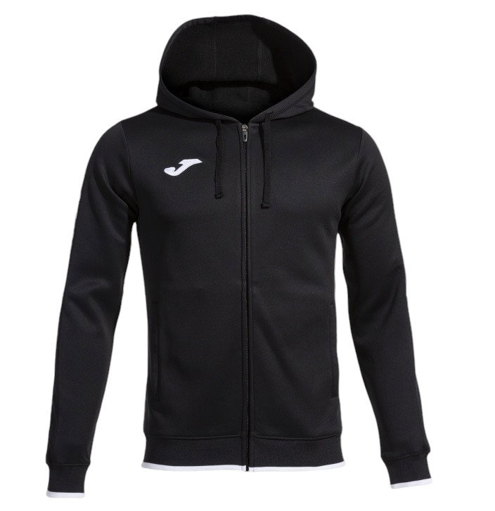 Joma Kapuzenjacke Olimpiada Full-Zip (Fleece-Futter) schwarz Herren