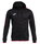 Joma Hooded Jacket Olimpiada Full-Zip (Fleece Lining) black/red Men's