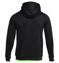 Joma Hooded Jacket Olimpiada Full-Zip (Fleece Lining) black/green Men's