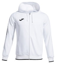 Joma Hooded Jacket Olimpiada Full-Zip (Fleece Lining) white Men's